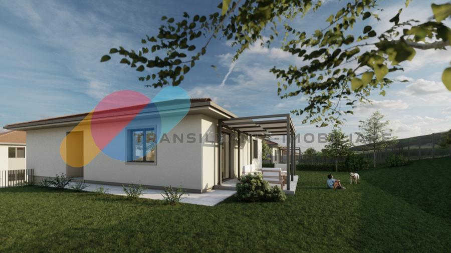Case  cu View Panoramic | Standard NZEB | pe un nivel  | Chinteni