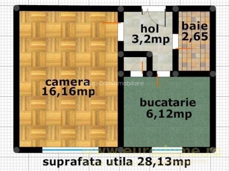 Exclusivitate garsoniera pretabila investitie, bloc de apartamente - 9