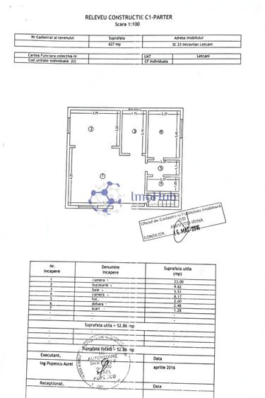 Vila P+M, 5 camere, 627 mp teren, Letcani - Notariat