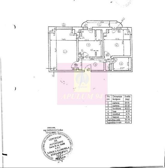 Vanzare apartament de 2 camere Calea Calarasilor- Matei Basarab
