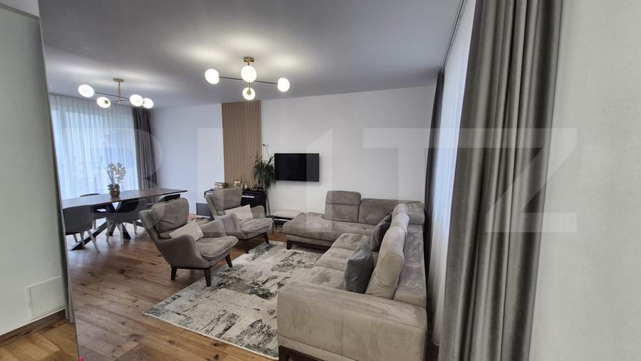 Casa cu 3 dormitoare, 100 mp, teren 202 mp, zona Baritiu
