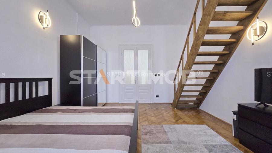 Studio mobilat Central Brasov cu parcare str Lunga - 26