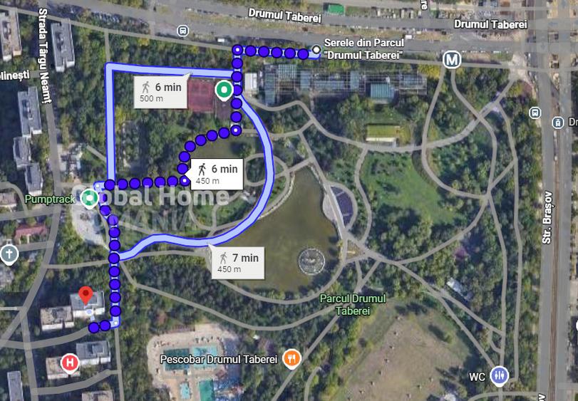 Parc Drumul Taberei | 2 Camere + Balcon | 6 Min. Metrou