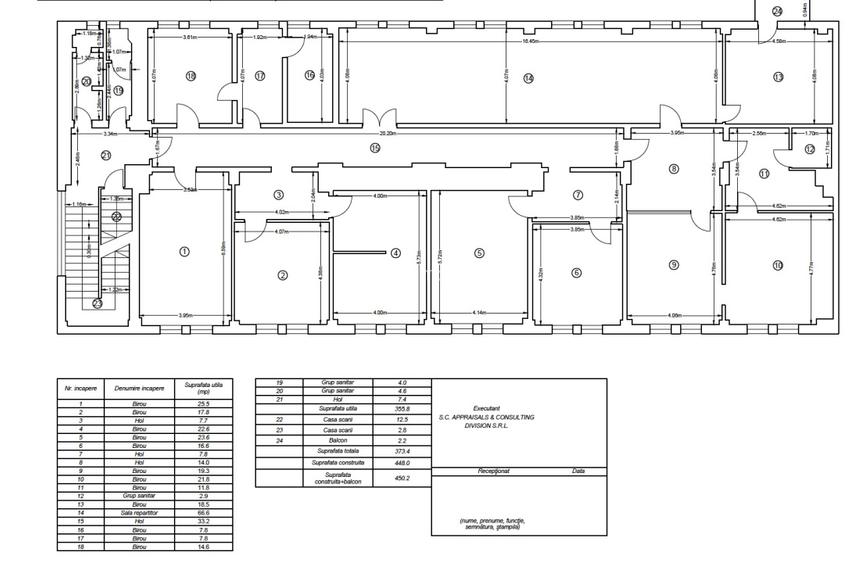 Spatiu de Birouri 626 mp, P+1, in zona Cetate Alba Iulia - 2