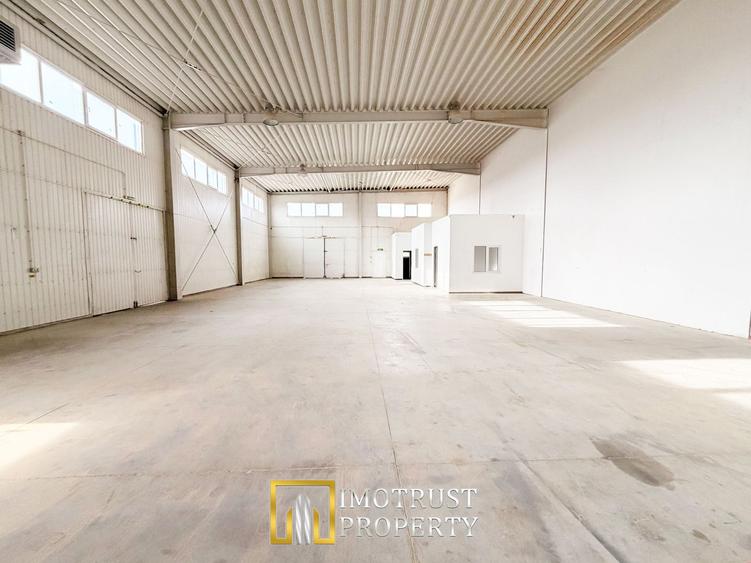 Hală industrială de închiriat Arad – 322 mp, acces direct DN7