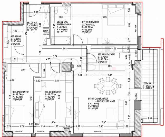4 camere 140 mp, parcare, Gafencu - Parcul Herăstrău - 13