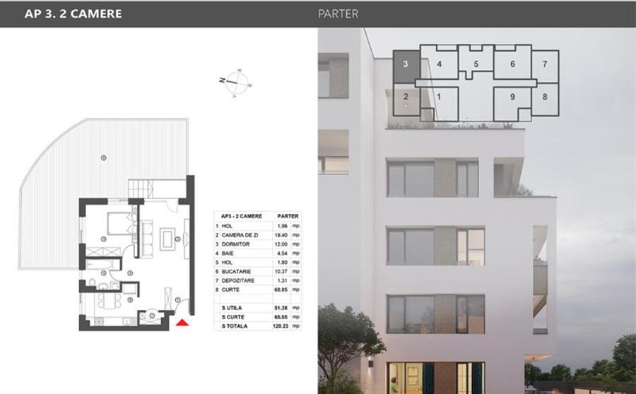 Apartament premium cu gradina | Imobil nou in zona Herastrau
