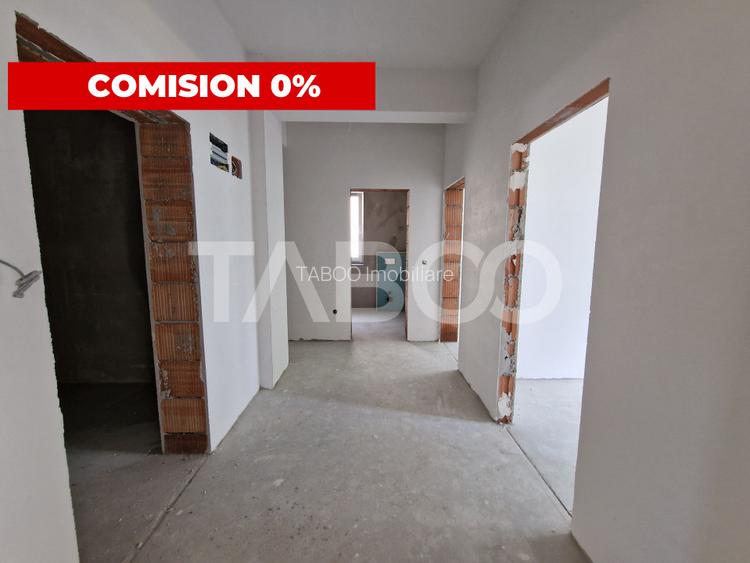 Apartament decomandat 2 camere 64 mpu 2 balcoane 12 mp Rahovei Sibiu - 2