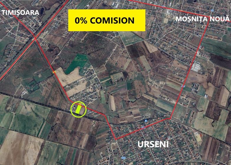 Teren 10.000 mp pentru PUZ zona rezidentiala, 0% Comision prin Poremo Imobiliare