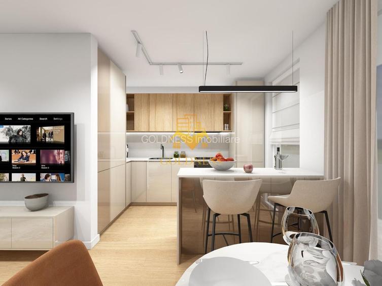 2 camere, LUX, AC, parcare, bloc nou, Plopilor Zona Parcul Rozelor - 17