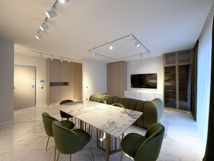 Apartament elegant 3 camere cu gradina | 2 locuri parcare | Pipera-Jollie Ville