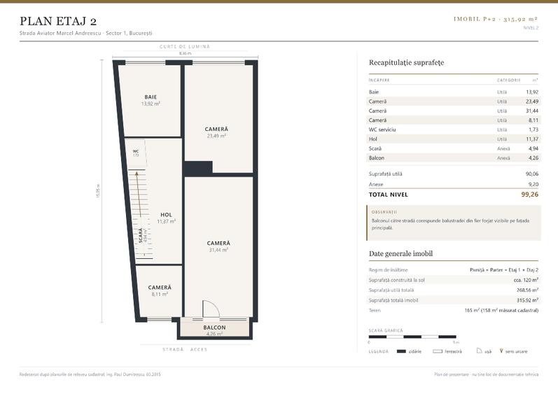 Casa de inchiriat P+2, 320 mp — Dorobanti - saloane, birouri, cabinete