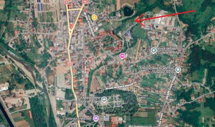 Teren intravilan de vânzare 650 mp Curtea de Argeș Central - 6