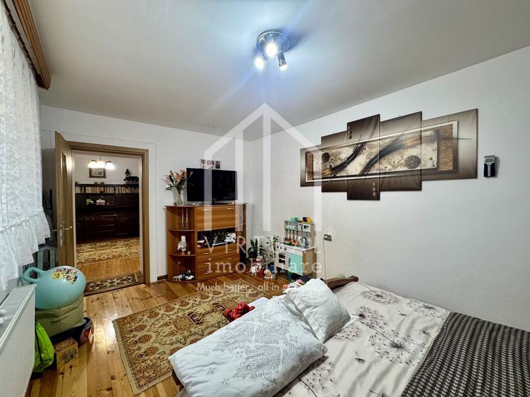 Apartament la casa cu 3 camere, 72mp utili + pivnita si magazie (30mp)