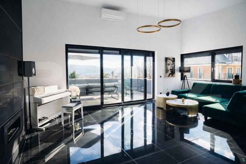 Duplex cu 4 camere și rooftop panoramic, 4 garaje incluse - zona Grigorescu