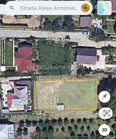 Teren intravilan Stefanesti Zavoi, utilitati, 38 m deschidere - 2