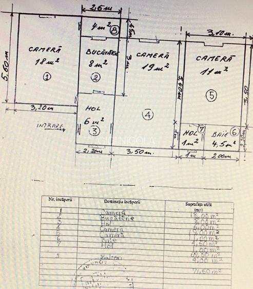 FIZICIENILOR-PENNY, 3 camere, LIBERE, bloc  1983 reabilitat termic, 105.000euro - 13