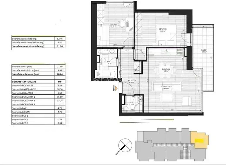 Apartament 3 camere | Bloc nou |loc parcare | Metrou Icomision 0 - 10