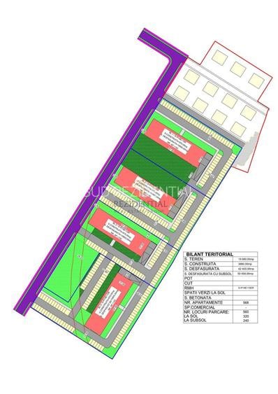 Teren cu autorizatie S+P+9+10R, zona Faur – Hala Laminor, Sector 3 - 6