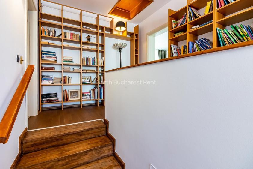 Vila individuală 5 camere de inchiriat,Cartier Azur Pipera - 9
