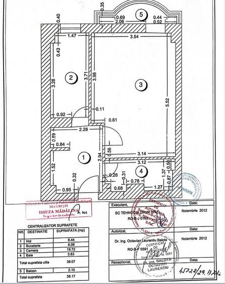 Iancului -Pantelimon, vanzare garsoniera mobilata, utilata, 38mp. - 17