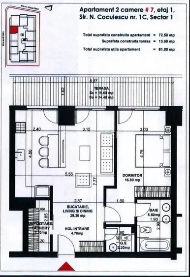 2 Camere | Complex Walter Loft Space | 10 Min. De Metrou Aurel Vlaicu - 8