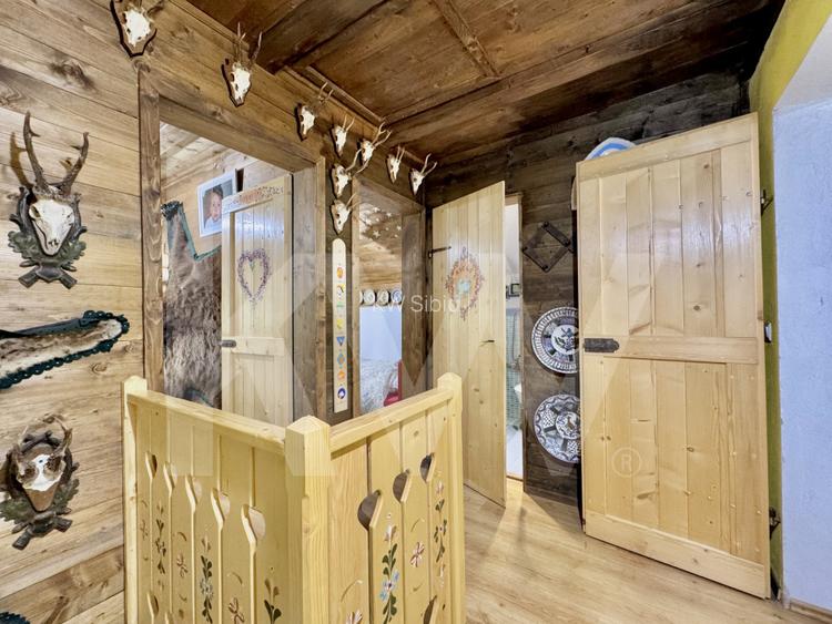 Cabana / Casa 4 camere + teren 610mp Valea Avrigului utilata mobilata - 26