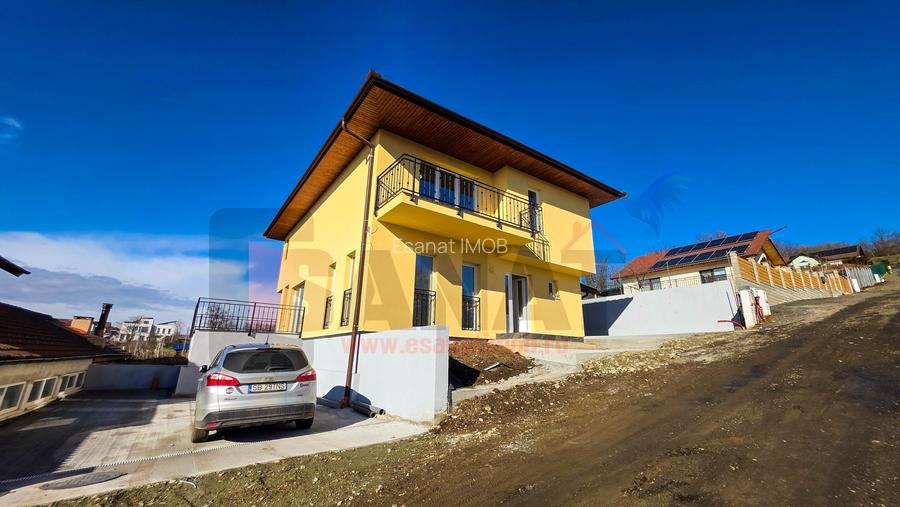 Casa P+E Noua, singur in curte, Garaj, Viile Sibiului, Gradina |VIDEO - 3