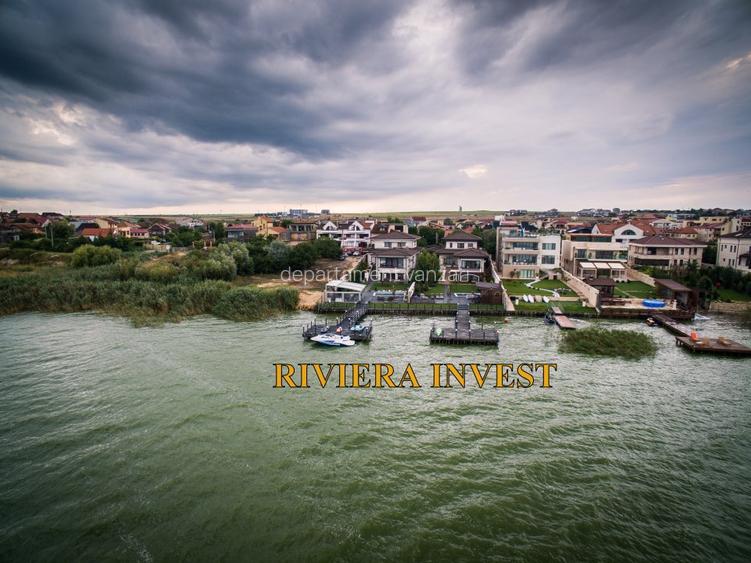 Ovidiu Sud-Vila de lux cu piscină și ponton situate pe malul lacului Siutghiol - 6