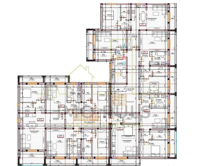 Gradina Proprie 35 mp. 2 Balcoane. Bucatarie separata. - 2