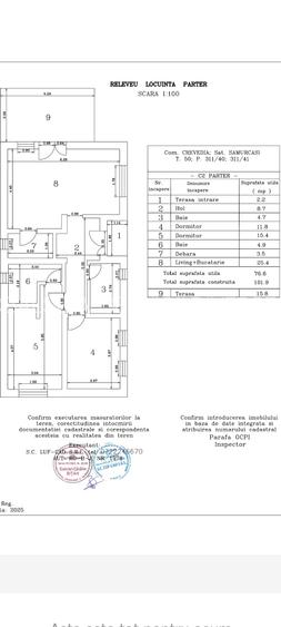FARA COMISIOANE casa eleganta 3 camere 2 bai PARTER+pod camera tehnica terasa - 35