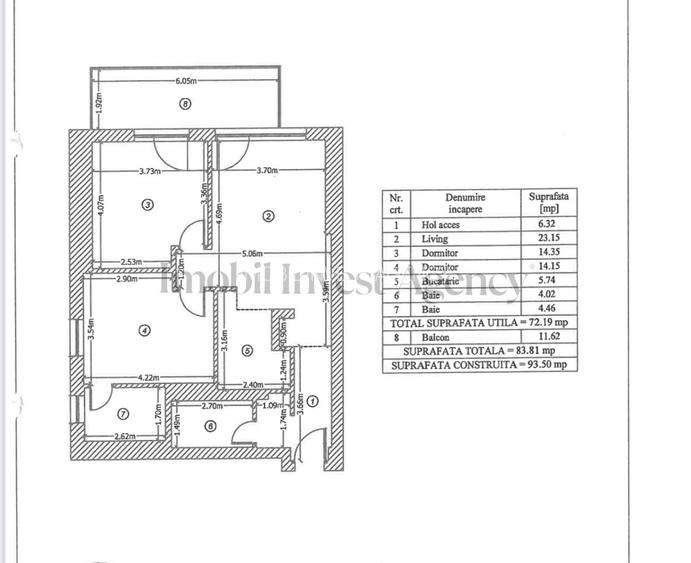Apartament cu 3 camere de vânzare în  Herastrau - 11