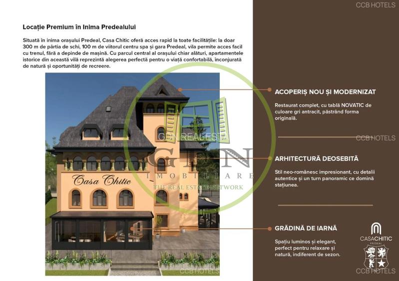 Apartament nr.8 de vacanță premium în Predeal  Stil Neo-Românesc | TVA 0% | - 3