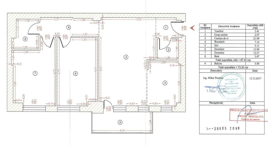 Belvedere Residences | 3 Camere | Centrala |  X2 Parcare |  Prox. Metrou | - 6