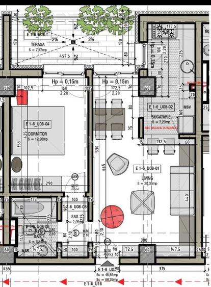 Apartament 2 camere in complex Solid Residence Grindeanu - 11