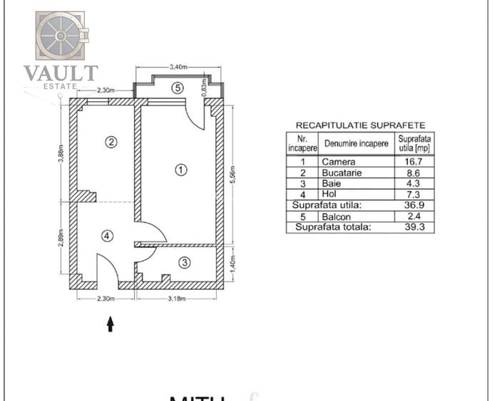 Garsoniera Tei - Universtitate Tehnica de Constructii Bucuresti - 16