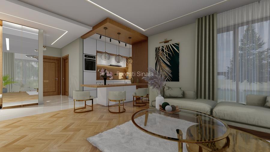 FORESTI SINAIA - PROIECT IMOBILIAR UNIC ULTRA-LUXURY - APARTAMENT 2 CAMERE - 4