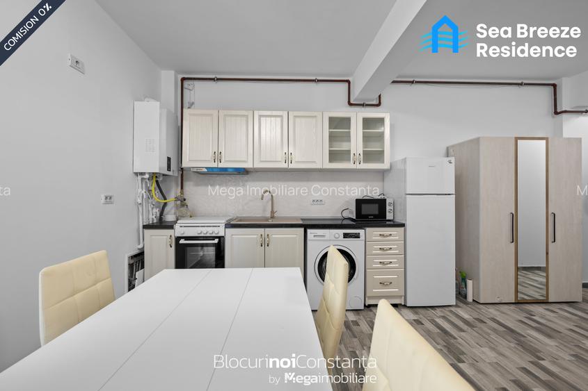 ✅Preț final: Garsonieră tip studio, complet mobilată - Sea Breeze, Mamaia Nord - 4