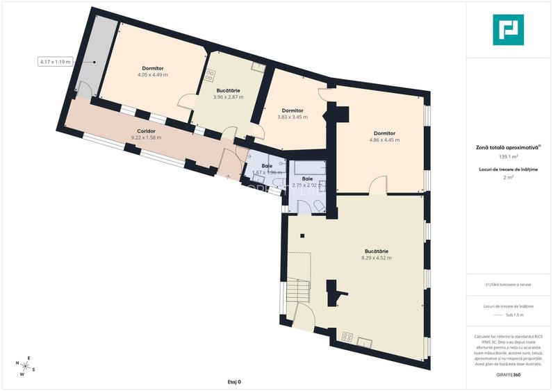 Două case, curte mare, lângă Castelul Corvinilor - 6