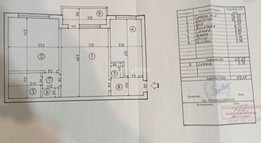 Apartament 2 camere bloc anvelopat Veteranilor, Lujerului - 1