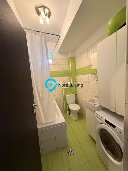 Studio 2 camere, 43 mp, mobilat complet, 4 min metrou Parcă Bazilescu - 9