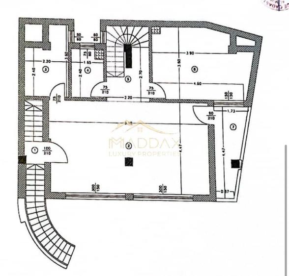 Spatiu birouri 5 camere elegant perntru inchiriere **160 mp** / Piata Romana - 2