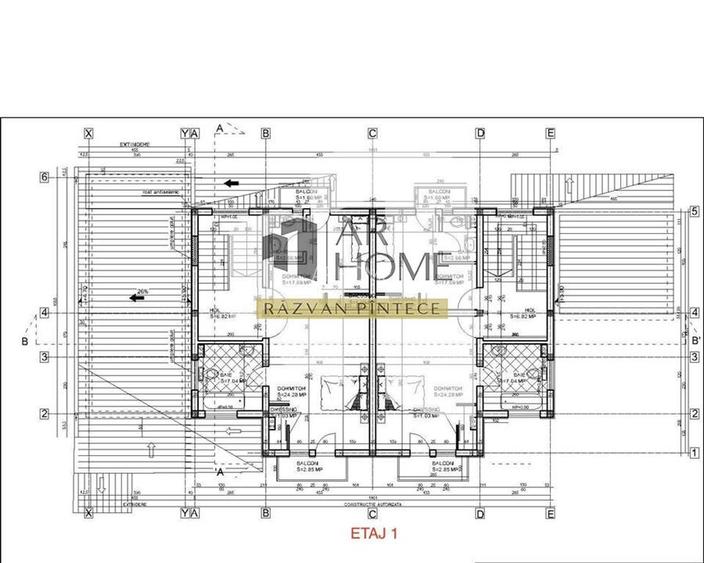 Vila P+1E+M, 15 camere, 32 locuri cazare, zona Mall AFI Palace, Ploiesti - 33