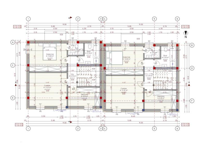 Casa tip duplex cu 5 camere 135mp utili zona Tauti  - 9