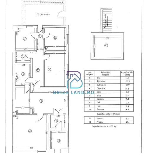 Bucurestii Noi, Biserica Basilescu, casa 183mp, 5 camere, teren 340mp