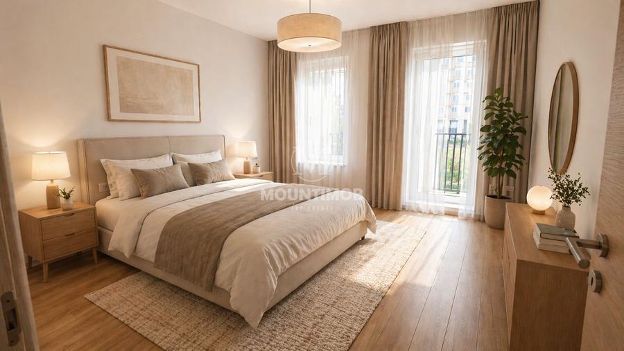 3 camere, Intabulat, Terasa, Parcare, Încălzire pardoseală, Tractorul