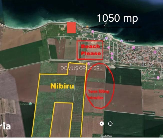 Vând teren zona Epava , Costinesti vedere mare - 9