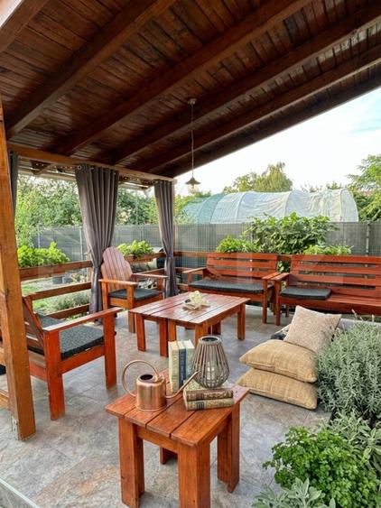 Casă individuală P+M cu livadă, 130 mp, zona Giarmata