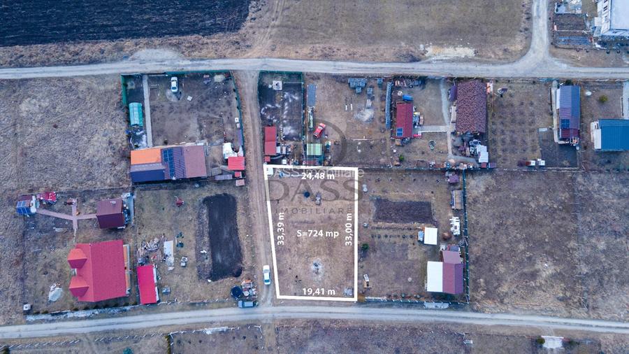 Teren 724 mp – Dealul Sibiului | Zonă cu potențial de intravilan - 2