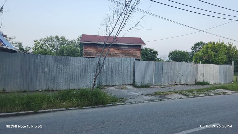 Teren intravilan 809 mp | Deschidere 20 m | Chitila – Str. Laminoarului |